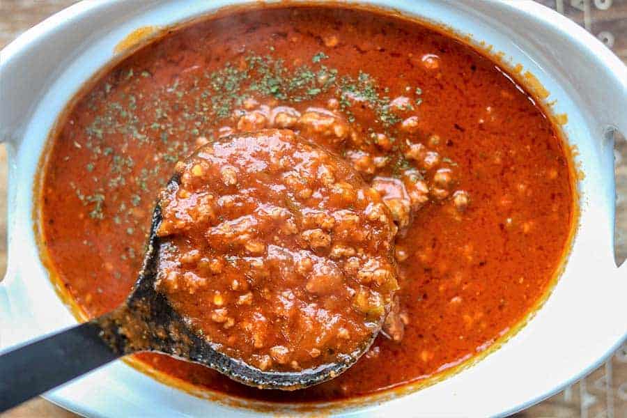 Instant Pot Spaghetti Sauce (Keto Spaghetti Sauce)