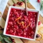 Fresh Cranberry Sauce Recipe (Sugar Free Cranberry Sauce)