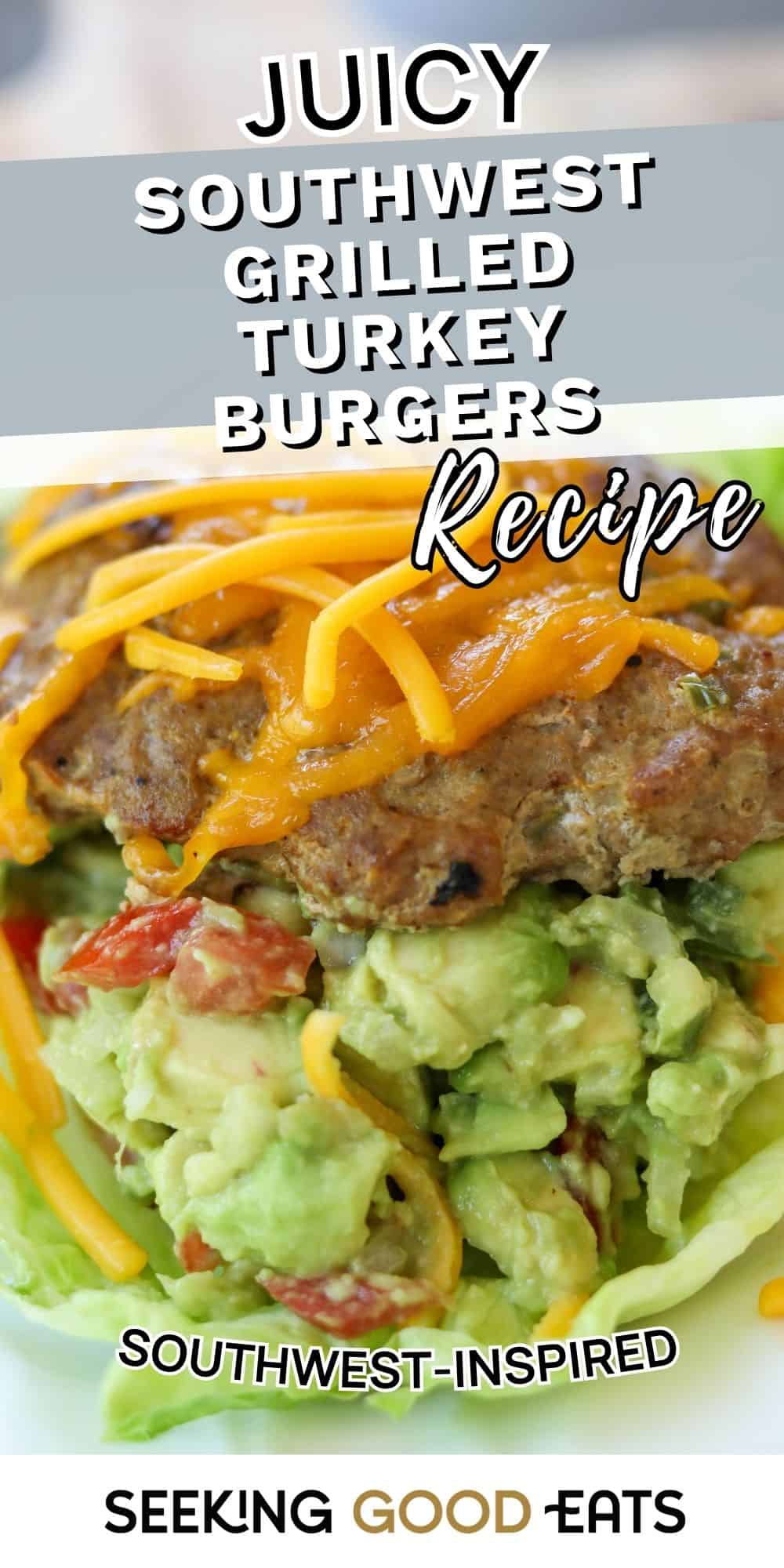 High Protein Juicy Southwest Healthy Grilled Turkey Burgers