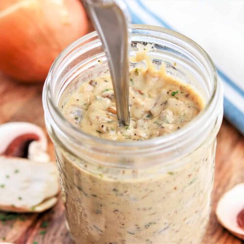 dressing made with cream of mushroom soup Homemade Cream of Mushroom Soup