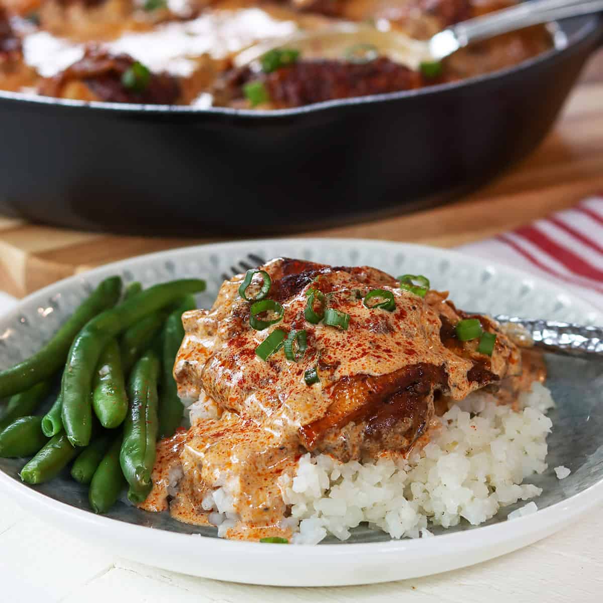 Hungarian Paprika Chicken (Low Carb Keto) Seeking Good Eats