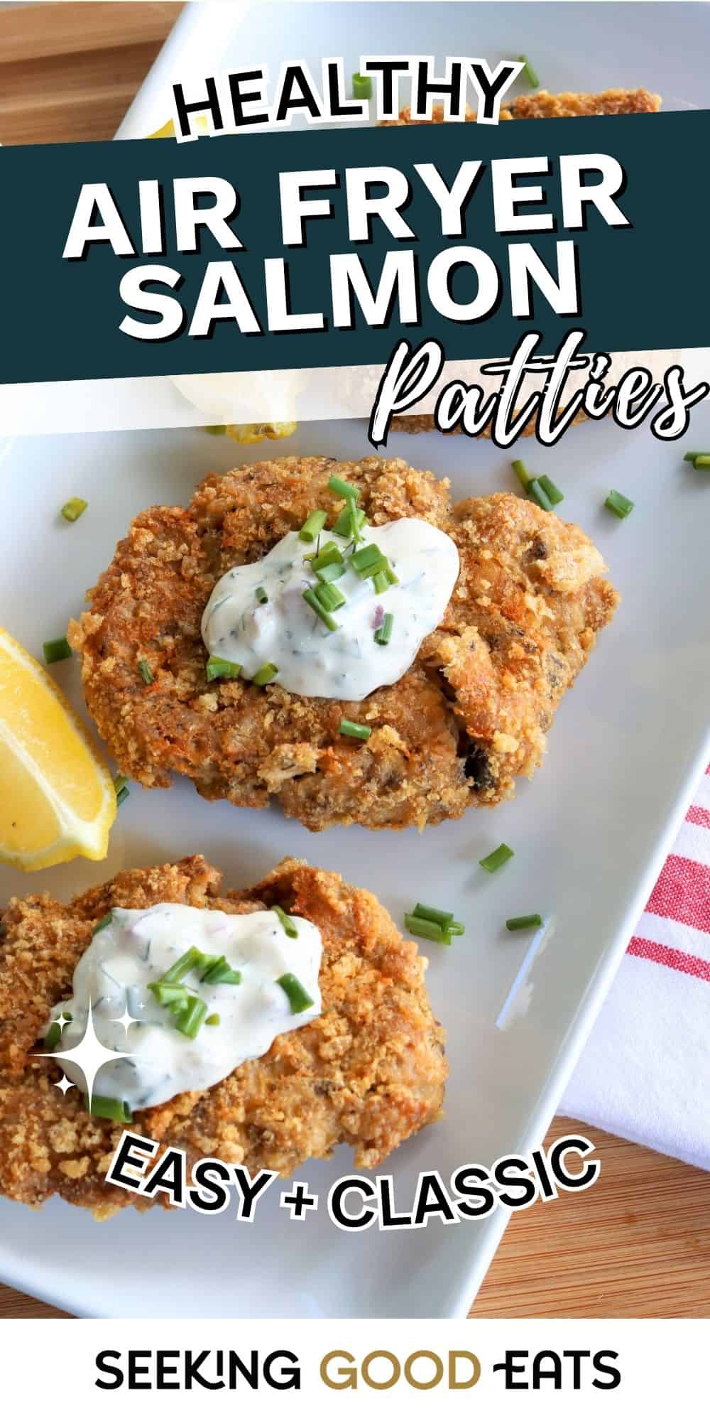 Crispy Tender Air Fryer Salmon Patties