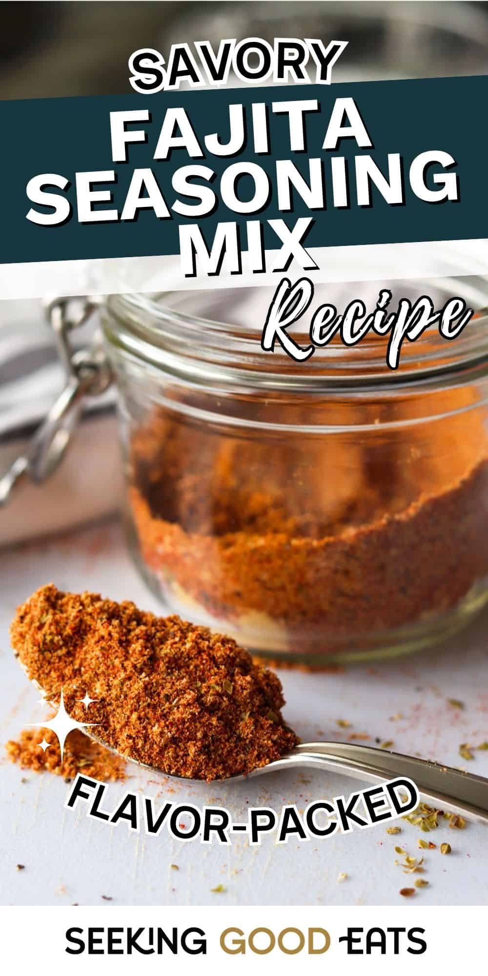 Healthy Smoky Fajita Seasoning Mix That Adds Big Flavor