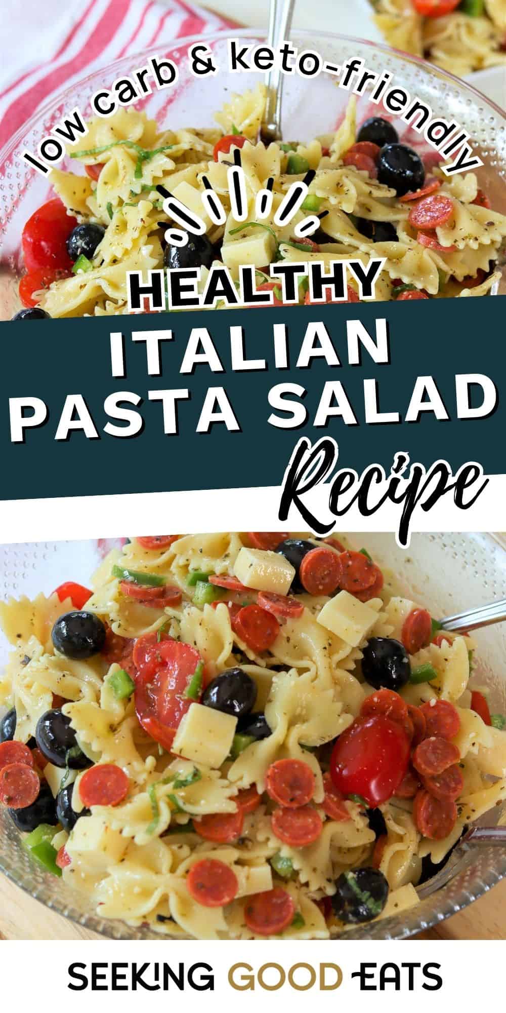 Easy Zesty Italian Dressing Pasta Salad Recipe