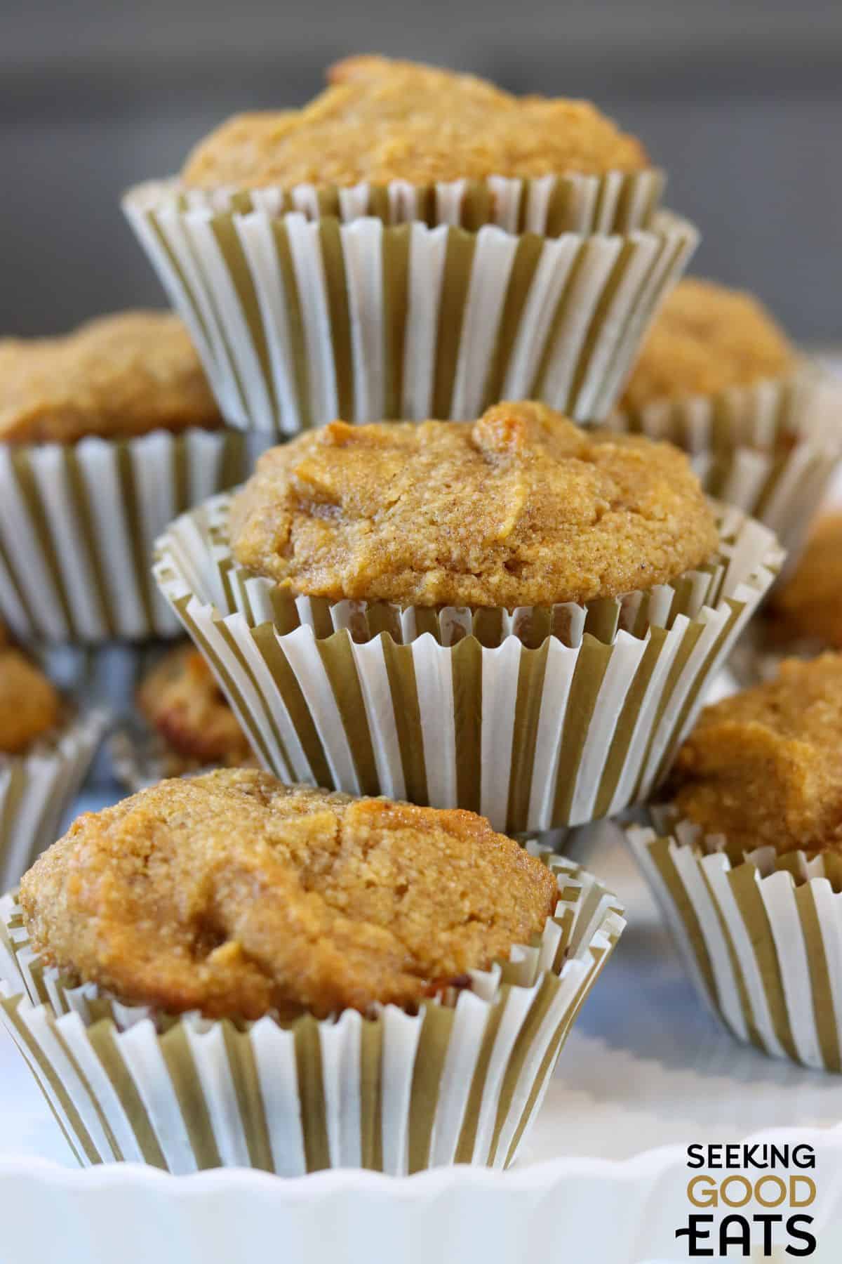 Healthy Pumpkin Muffins (Gluten Free)