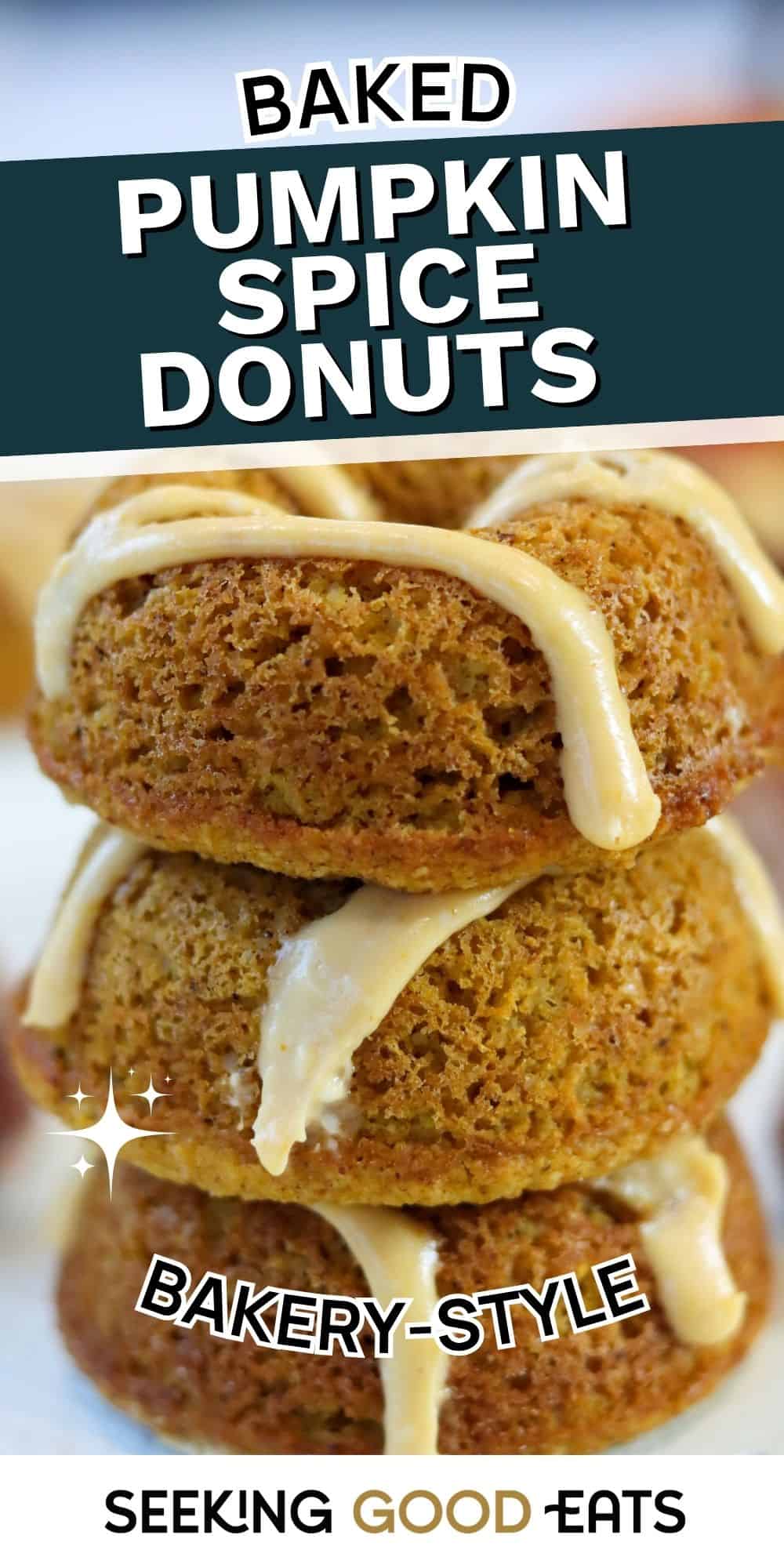 Low Carb Fall Inspired Baked Pumpkin Spice Donuts