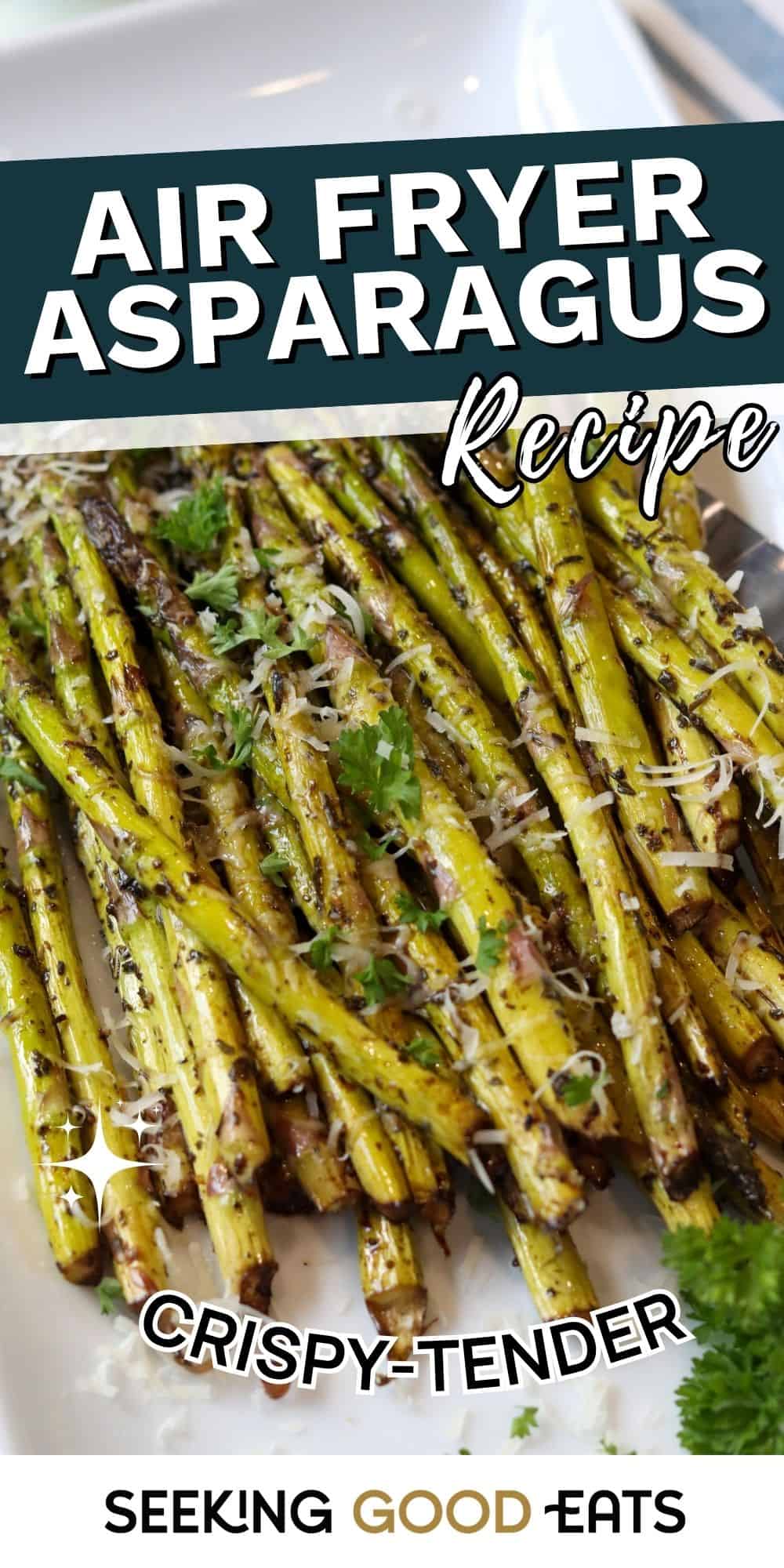 Healthy Crispy Tender Air Fryer Asparagus