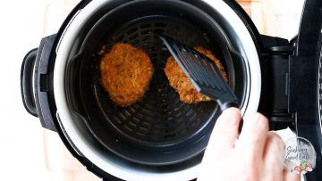 air frying salmon patties