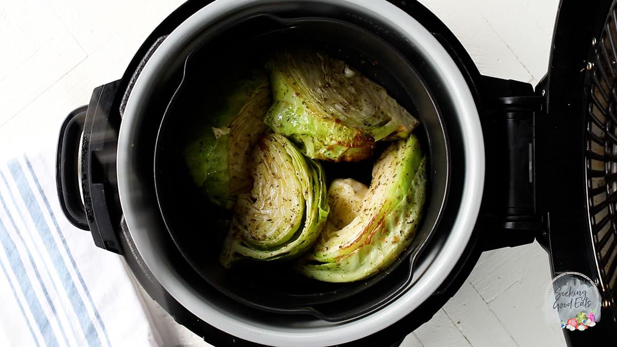 Super Easy Easy Healthy Air Fryer Cabbage Recipe (+Video) Seeking