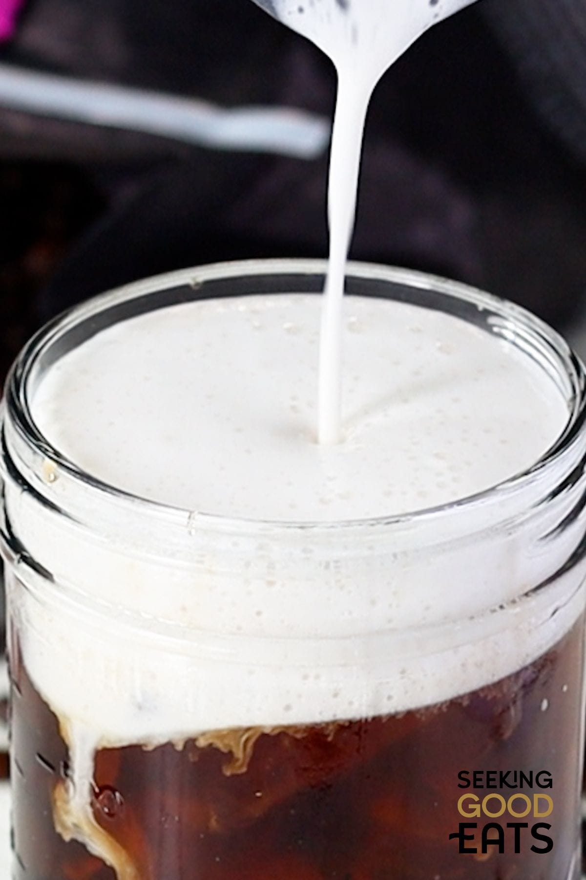 Sweet cream cold foam