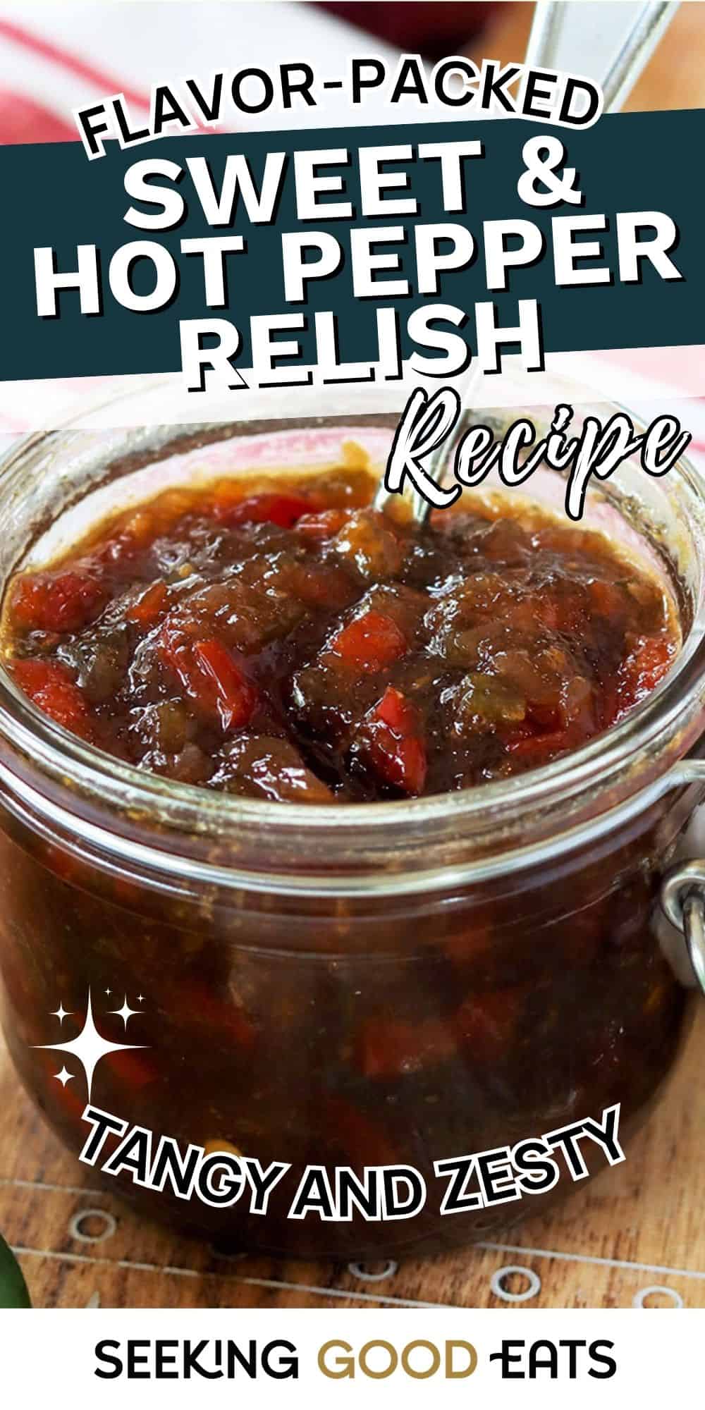 Low Carb Sweet And Hot Pepper Relish Recipe