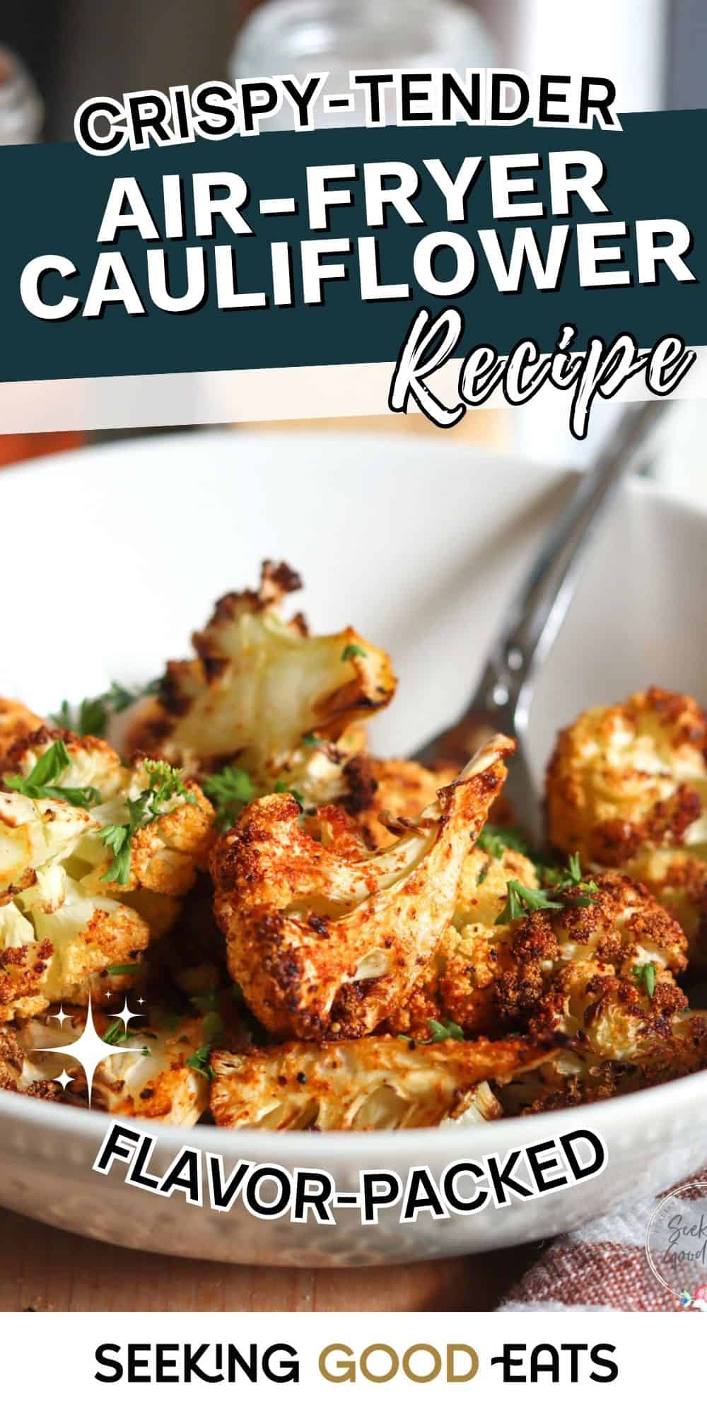 Plant-Based Smoky Air Fryer Cauliflower