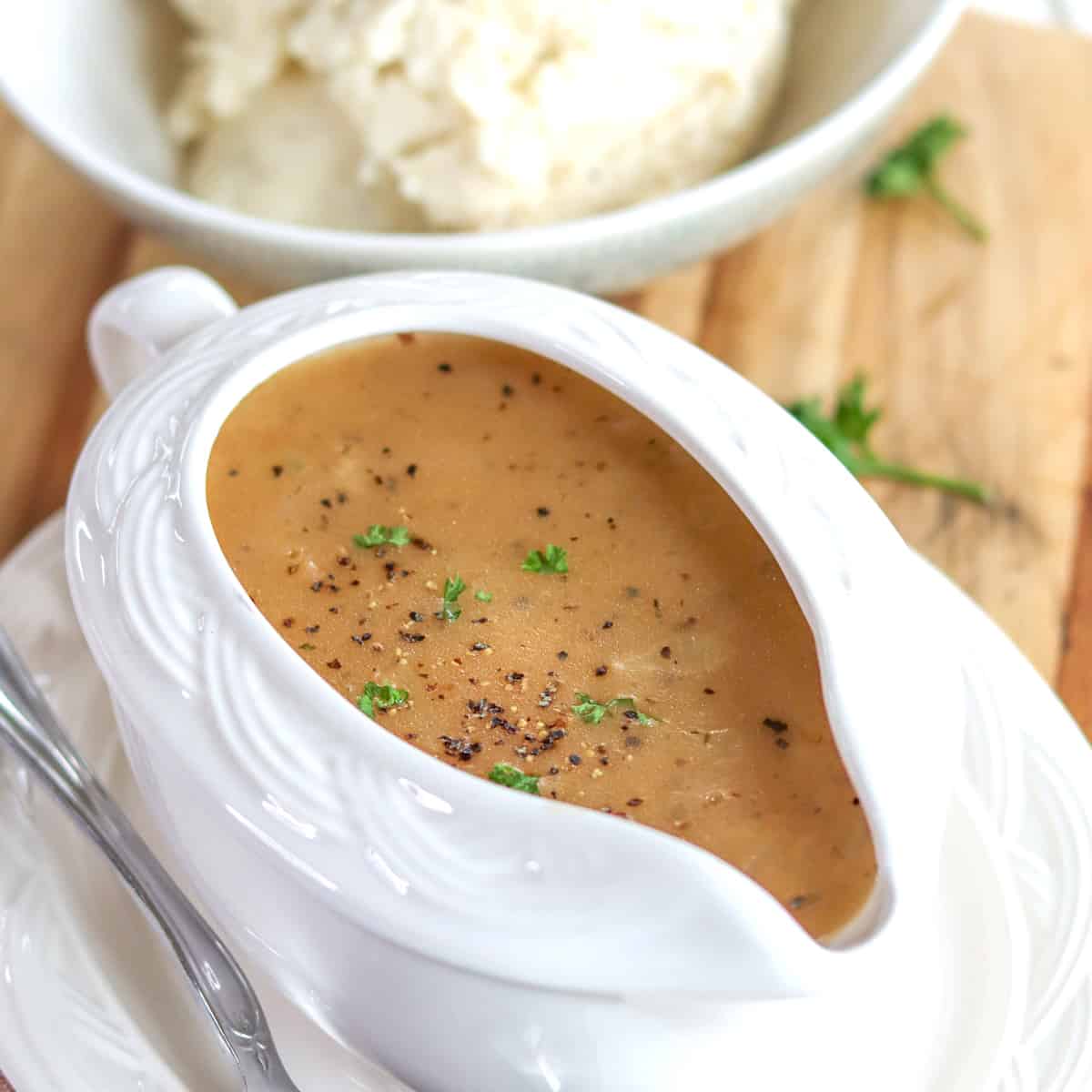 Make Ahead Keto Gravy Recipe (Gluten Free Low Carb) Seeking Good Eats