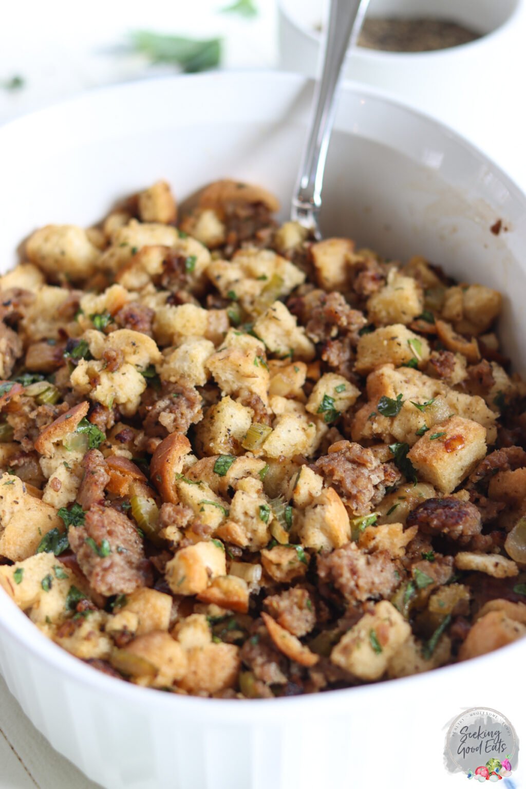 Easy Low Carb Keto Stuffing Recipe (with video) Seeking Good Eats