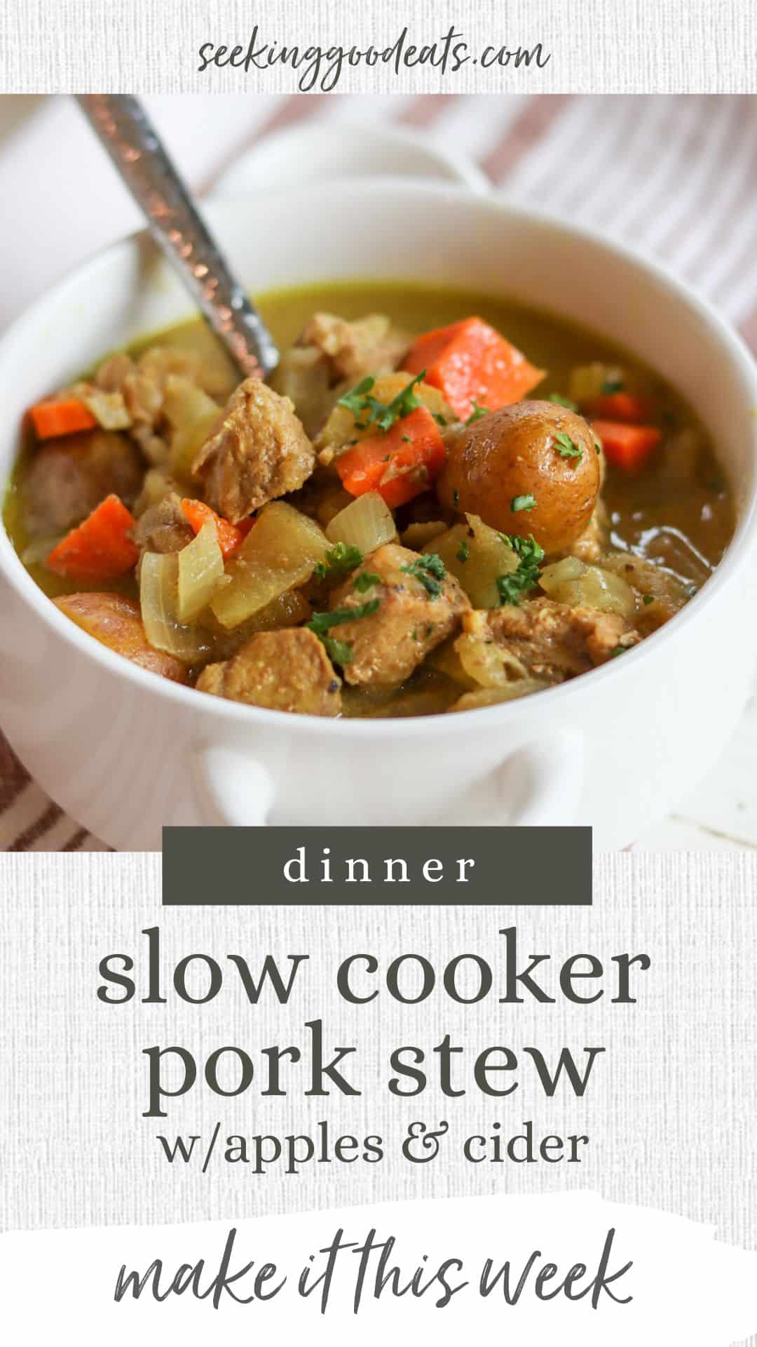 Slow Cooker Pork Stew with Apples and Cider Seeking Good Eats