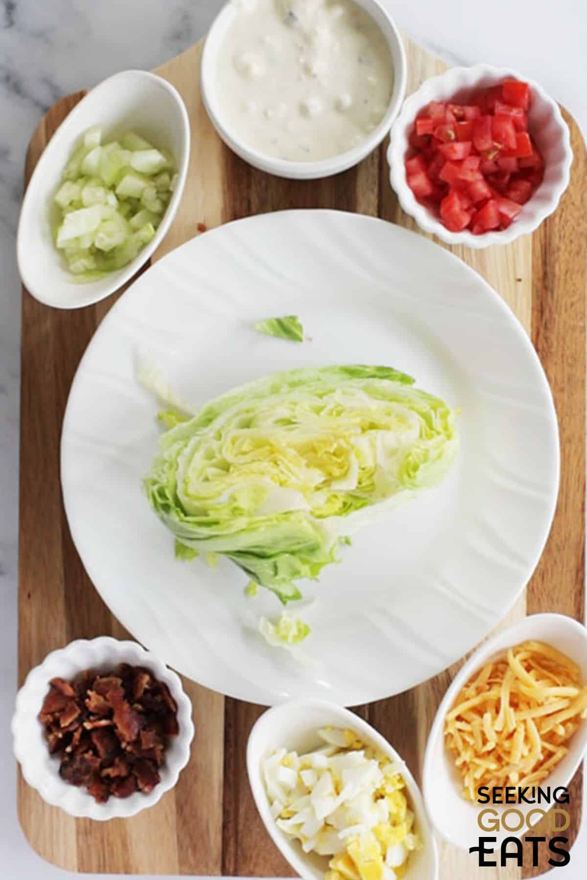 Blue Cheese Wedge Salad Ingredients 