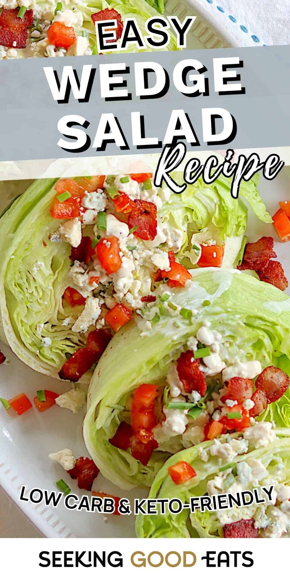 Healthy Wedge Salad Recipe With Creamy Blue Cheese