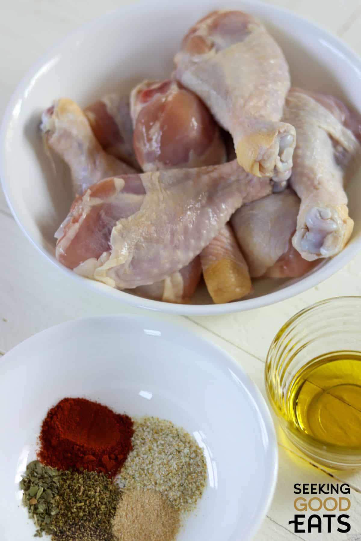 ingredients needed for baked chicken legs