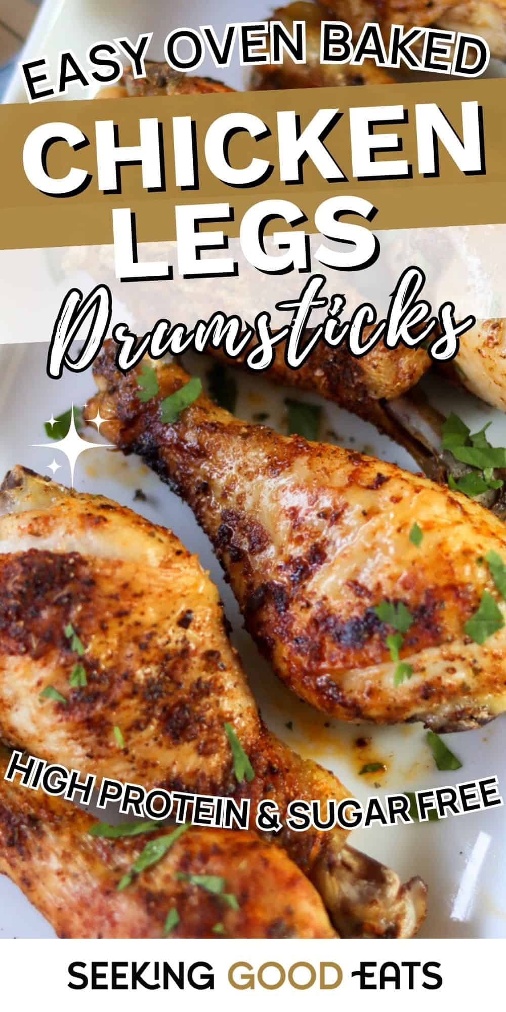 Crispy Baked Chicken Legs in the Oven