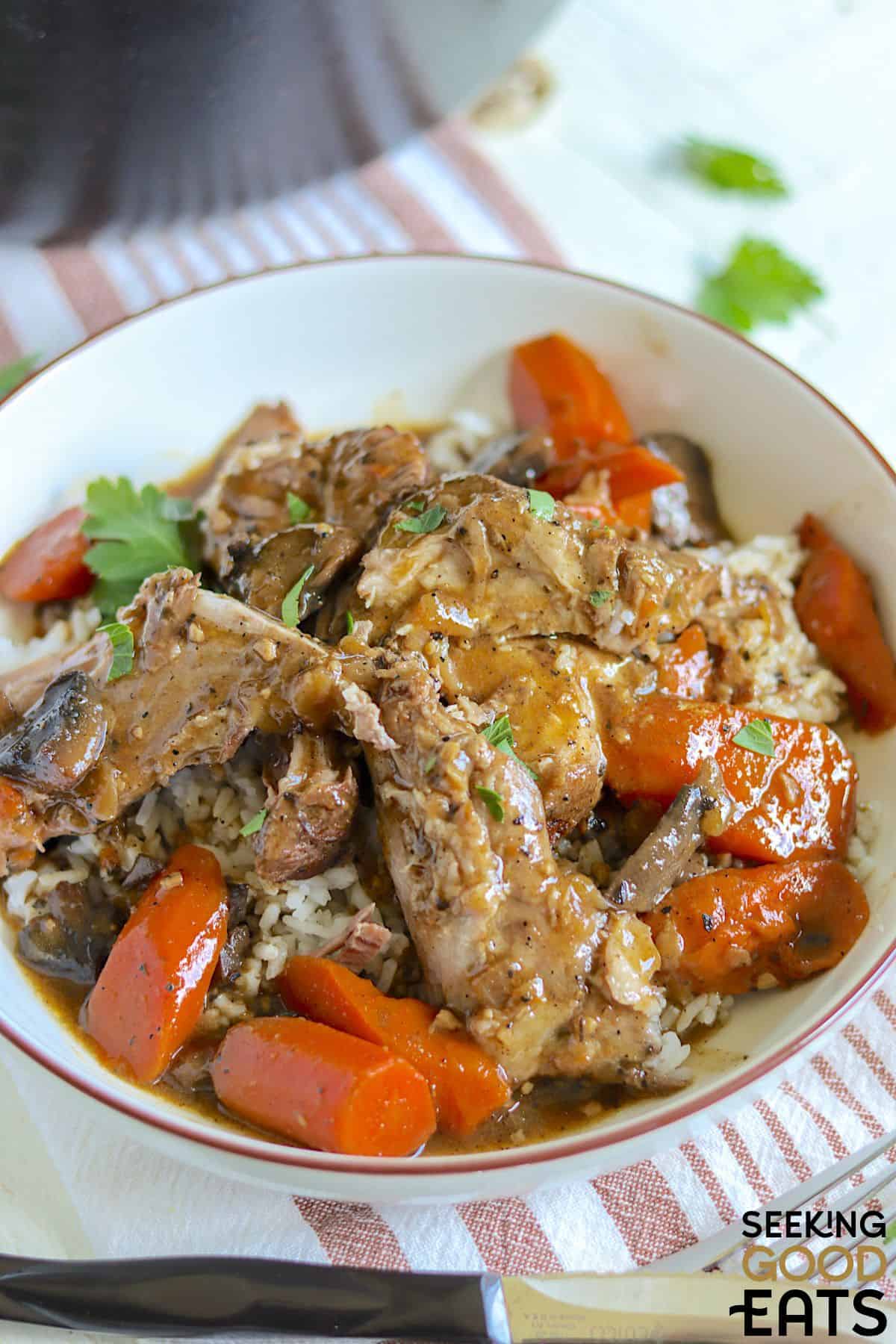 Slow Roasted Pork Shoulder with Carrots
