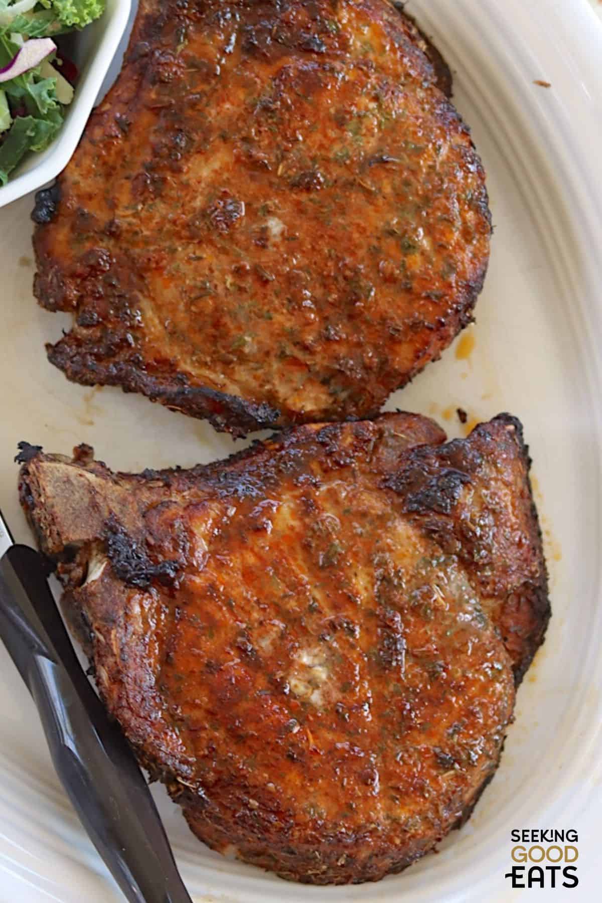 bone in pork chops air fryer