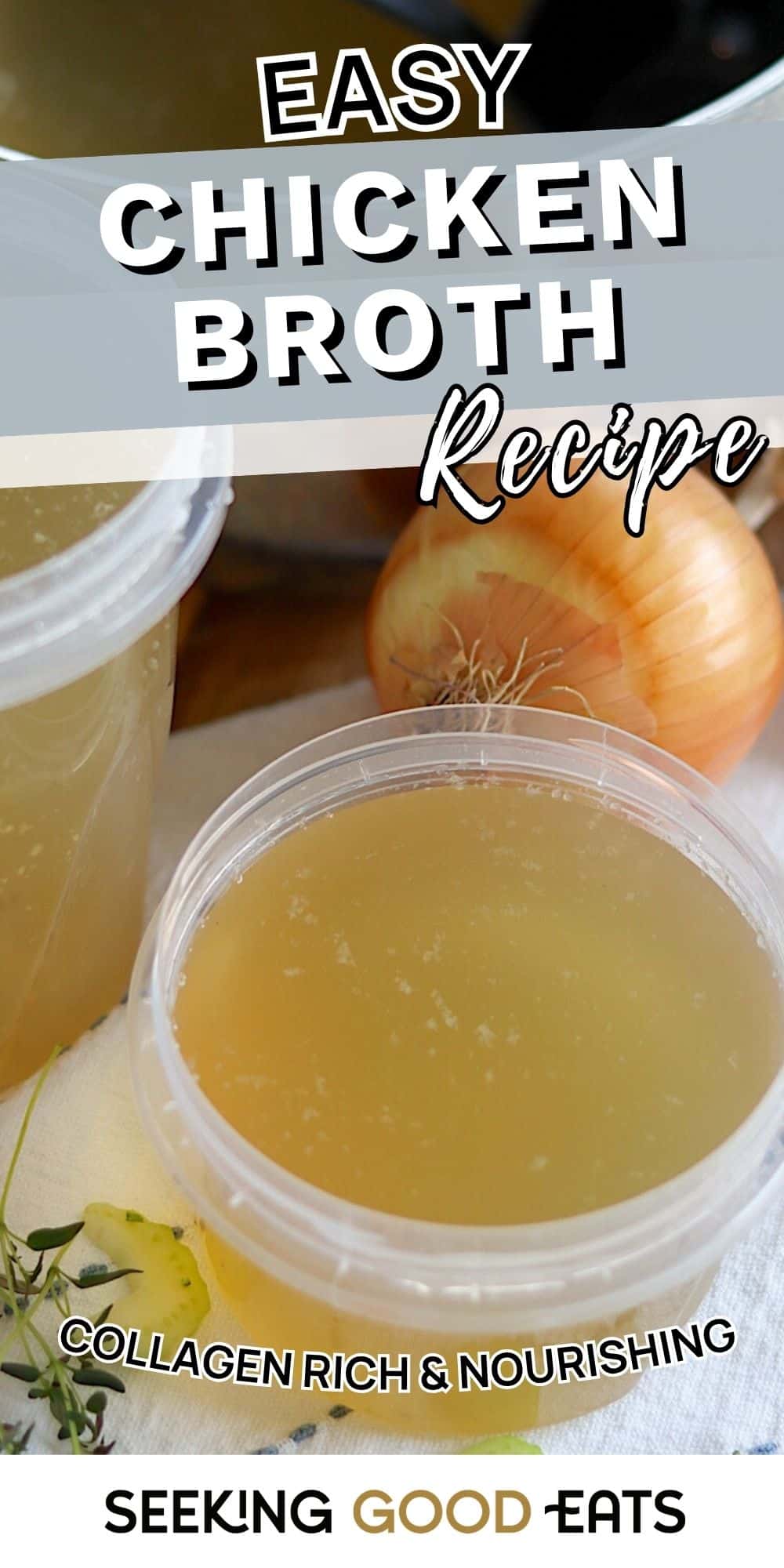 Rich Classic Chicken Bone Broth Recipe
