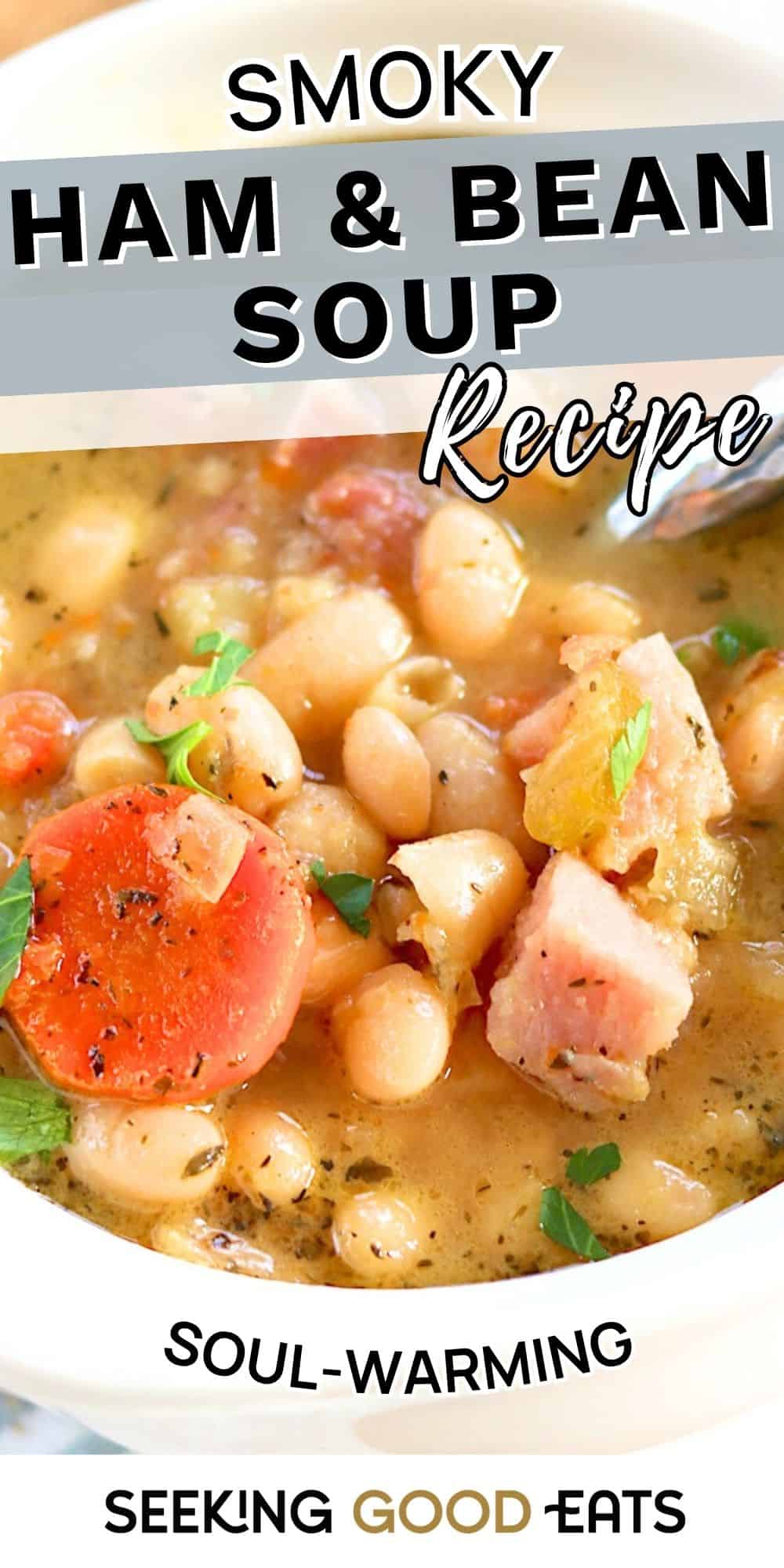 Smoky ham and bean soup you'll crave all season