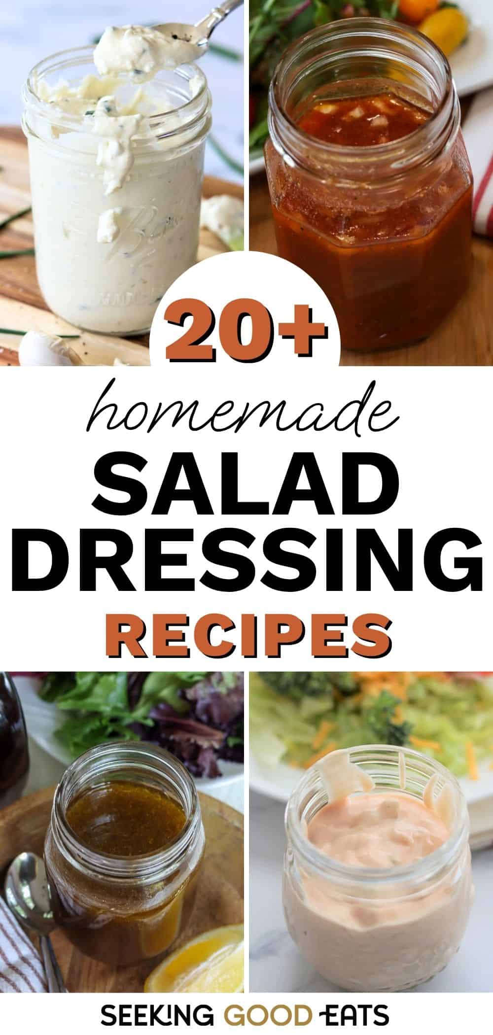 20+ Homemade Salad Dressing Recipes You’ll Want On Everything