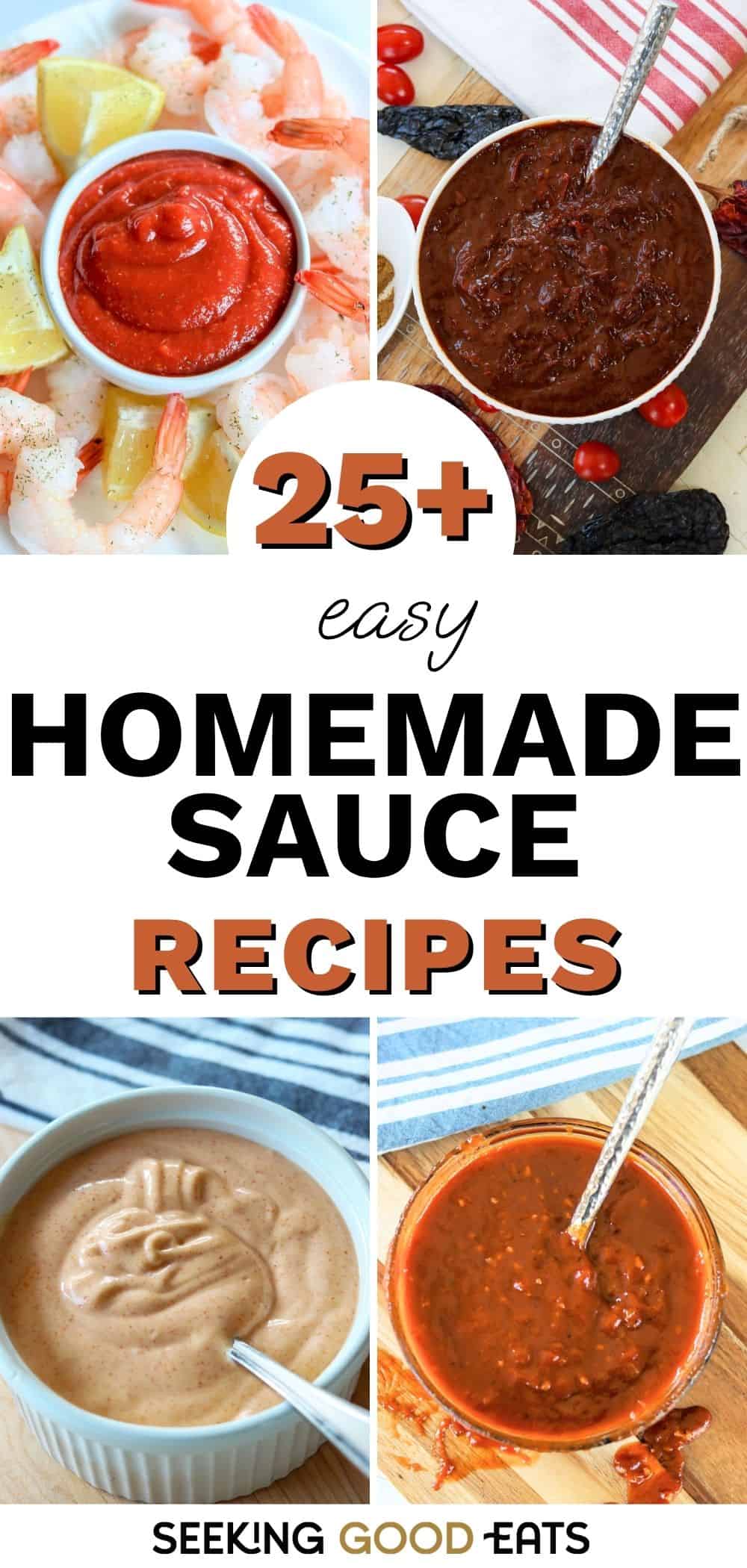 25+ Homemade Sauce Recipes That Make Healthy Dinners Taste Amazing