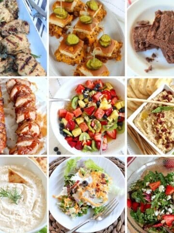 Easy 4th of July Food Ideas for a party.