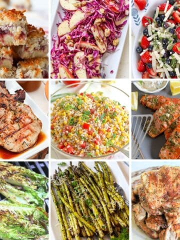 Collection of healthy summer recipes that are colorful, light, and refreshing.