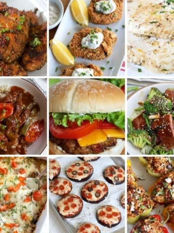 Featured image of healthy back to school dinner ideas.