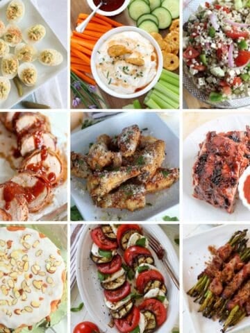 Labor Day recipes featured collage image.