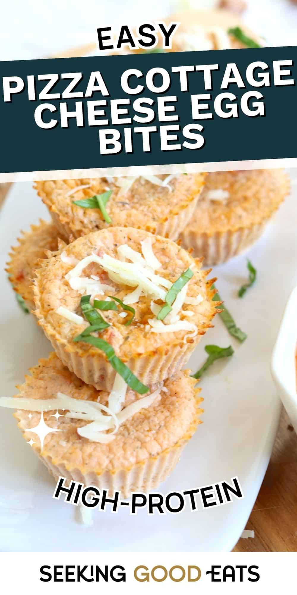 Pizza Cottage Cheese Egg Bites Make Breakfast Easy